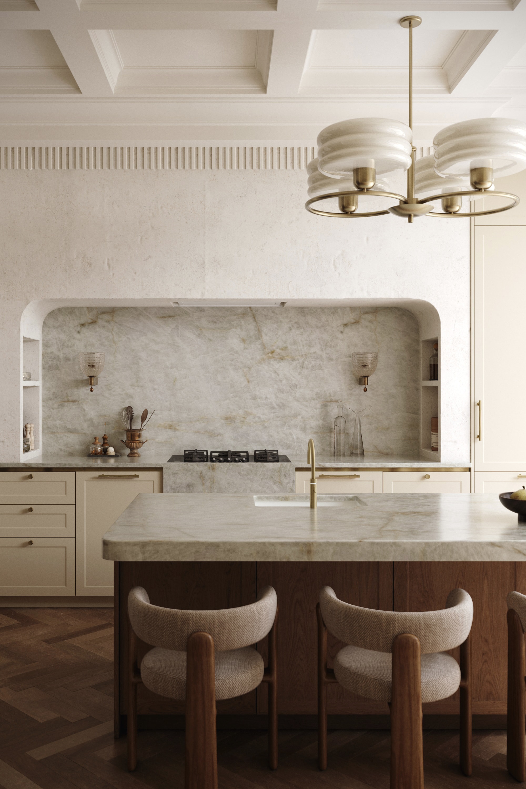 Boiling-water taps and hot cupboards: planning services early