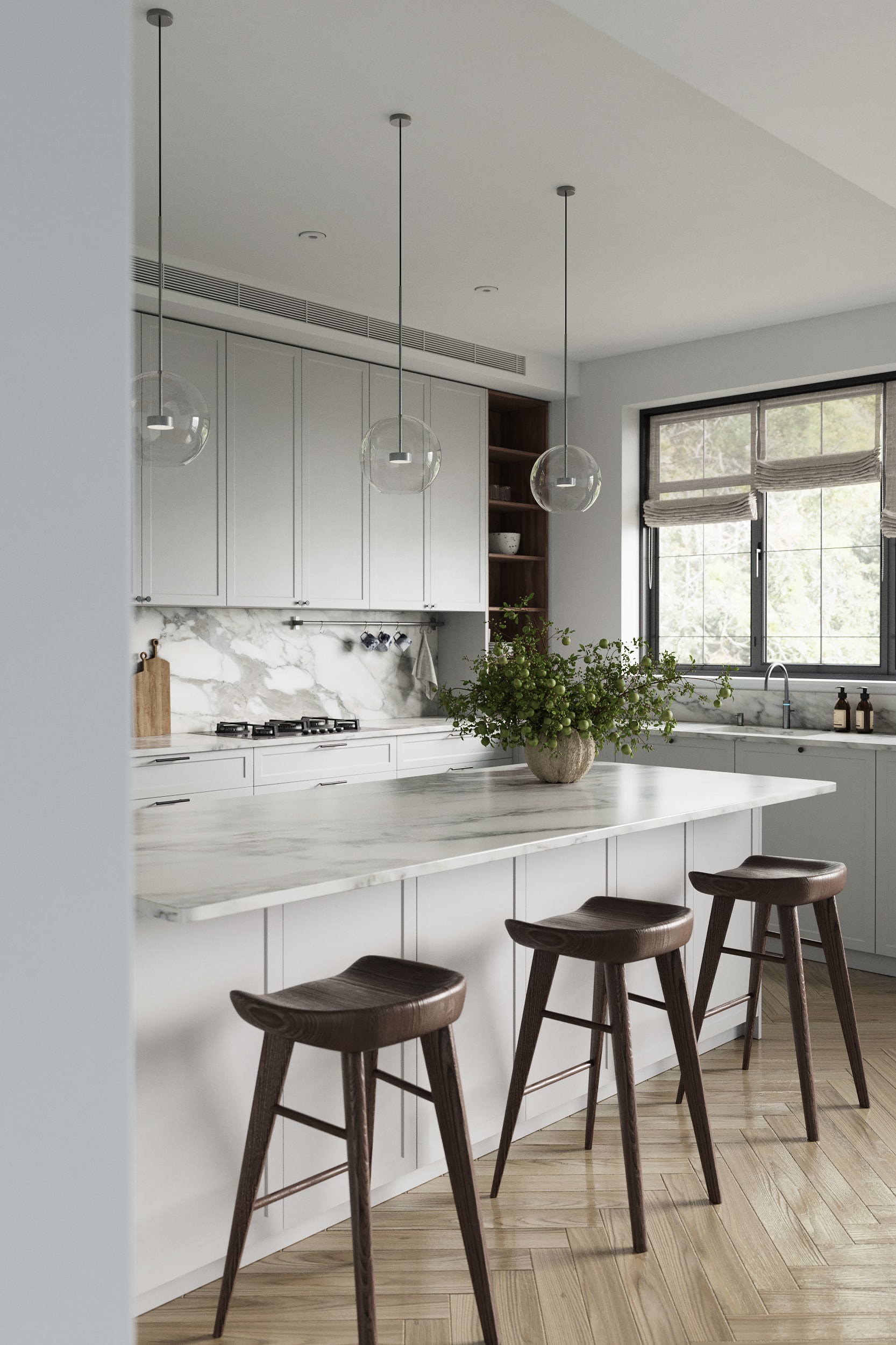 HausBespoke Shaker-style bespoke kitchen