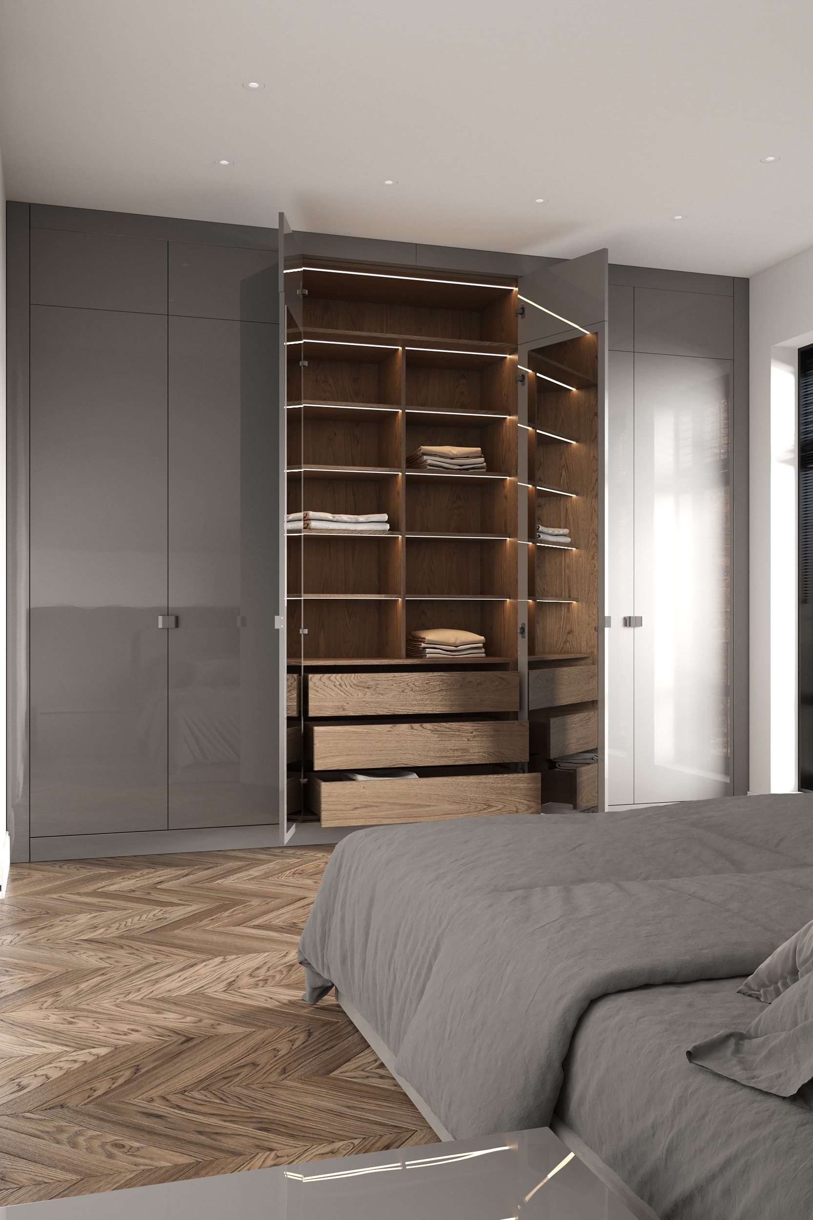 Fitted wardrobe design ideas for every bedroom